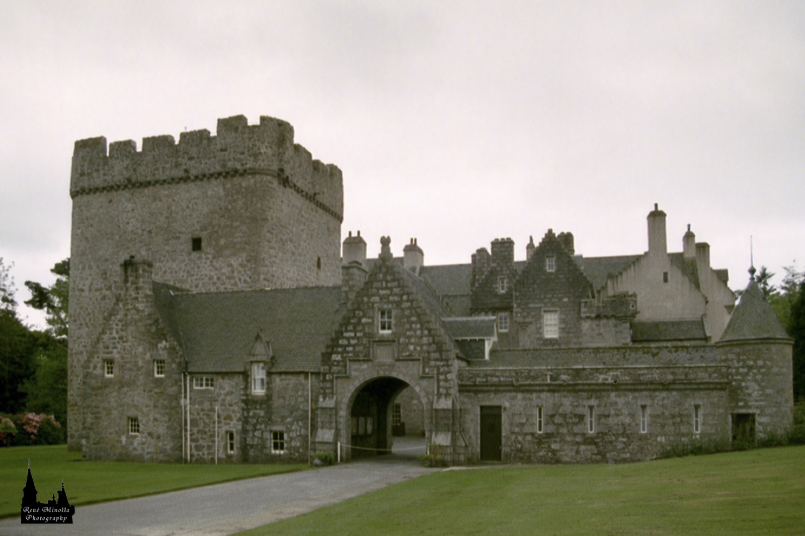 Drum Castle, Drumoak, Banchory, Schottland